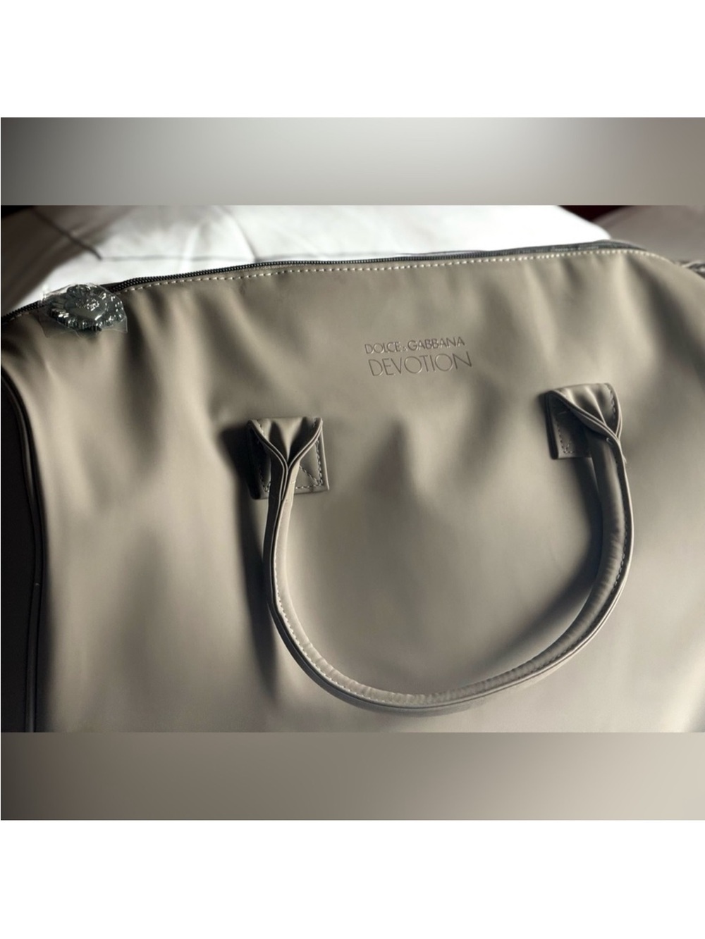 Dolce & Gabbana Devotion Travel Bags  - Royal Grey..An Ideal Travel of velvet